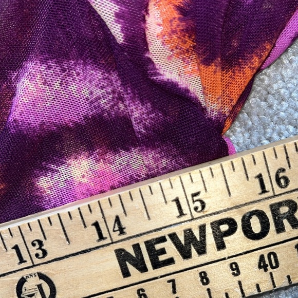 Free People Lucky Shirtee Semi-Sheer Retro Blouse Size S NWT - Picture 10 of 11